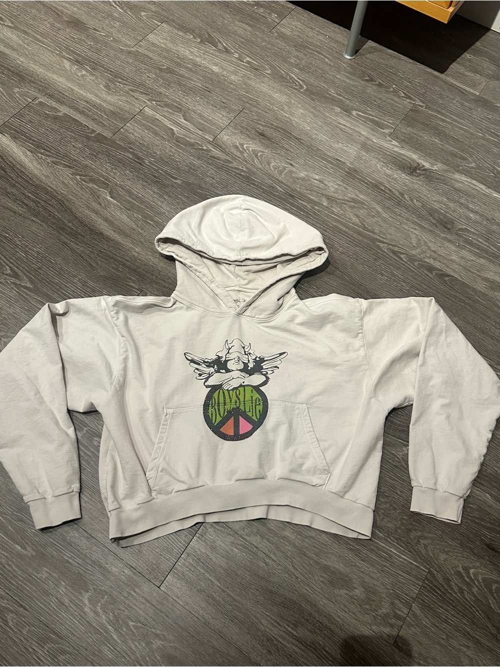 Boys lie oversized graphic hoodie one size
